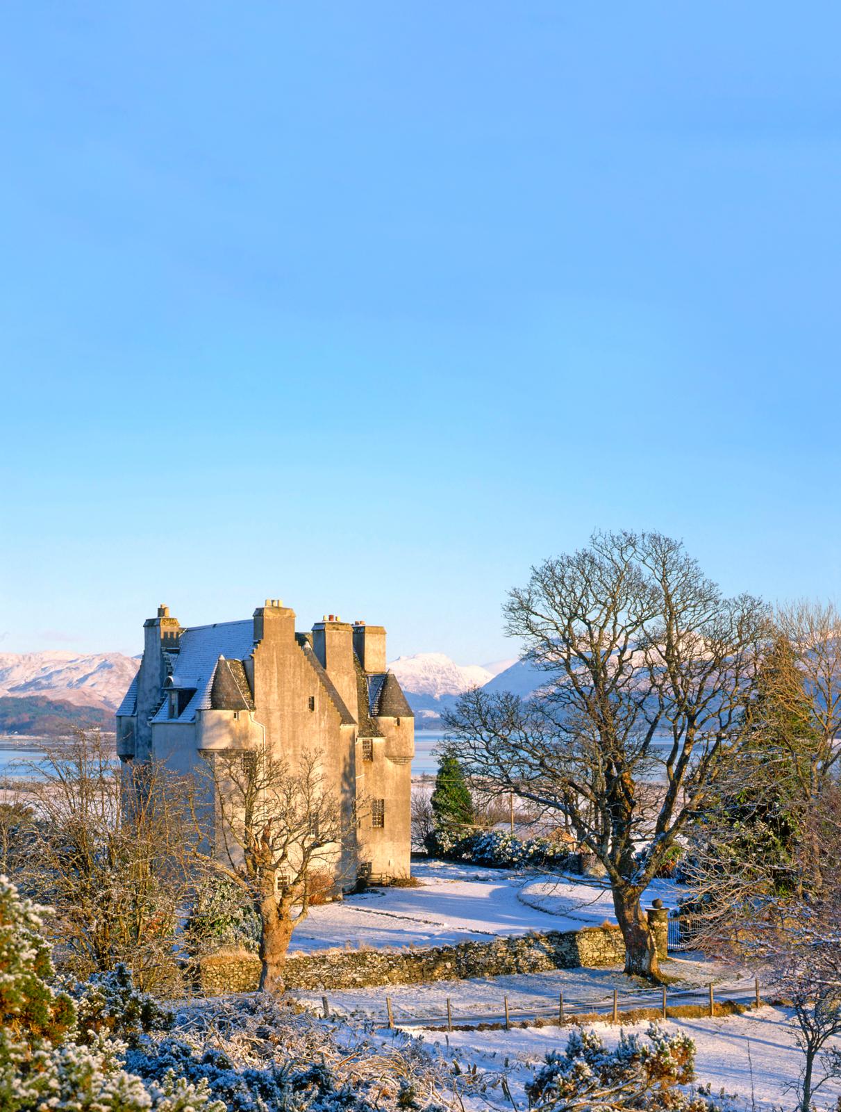 Where better to spend a winter’s night than in an atmospheric Scottish