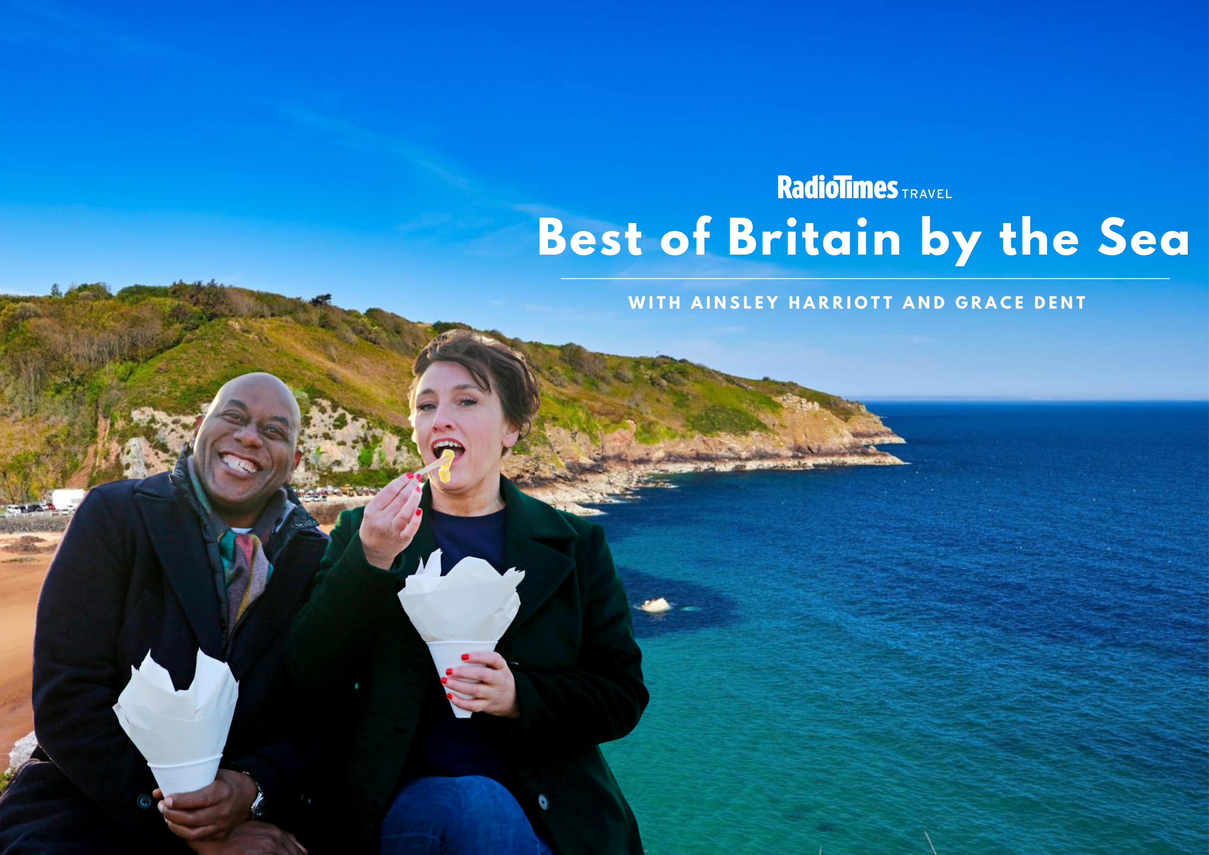 Ainsley Harriott and Grace Dent take a trip to the coast for some