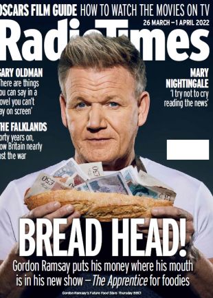 Cover week 13 on sale 22nd March 2022 - Gordon Ramsey