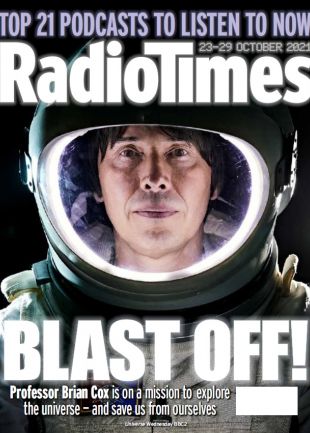 Week 43 cover Radio Times Brian Cox on sale 19th October 2021