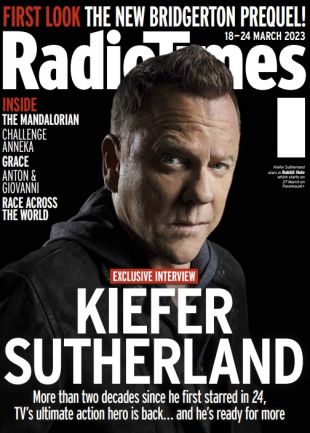 Cover week 12 on sale 14th March 2023 - Kiefer Sutherland