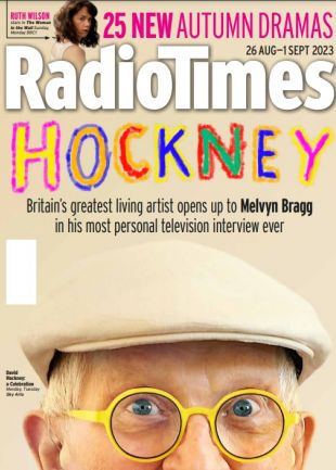 Cover week 35 issue on sale 22nd August - Hockney