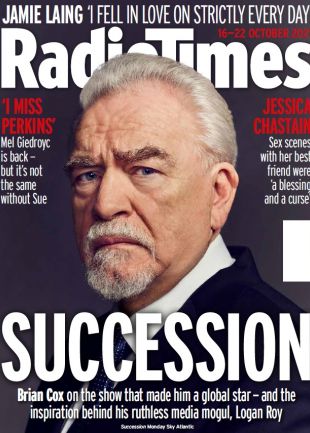 Week 42 cover Succession on sale 12th October 2021