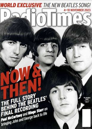 Cover week 45 on sale 31st October 2023  - Now & Then, The Beatles