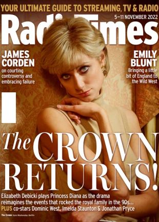 Cover week 45 on sale 1st November 2022 - The Crown Returns