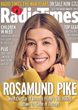 Cover week 46 on sale 9th November  - Rosamund Pike