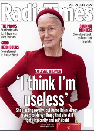 Cover week 30 on sale 18th July 2022 - Dame Helen Mirren